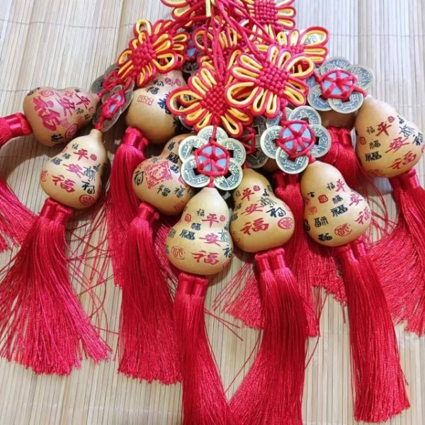非遗手工,图案精美,手工匠作工艺葫芦